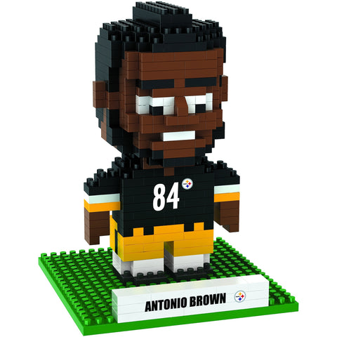NFL Pittsburgh Steelers Antonio Brown #84 BRXLZ 3-D Puzzle 395 Pieces