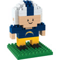NFL Los Angeles Chargers Team Player BRXLZ 3-D Puzzle 89 Pieces