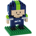 NFL Seattle Seahawks Team Player BRXLZ 3-D Puzzle 93 Pieces