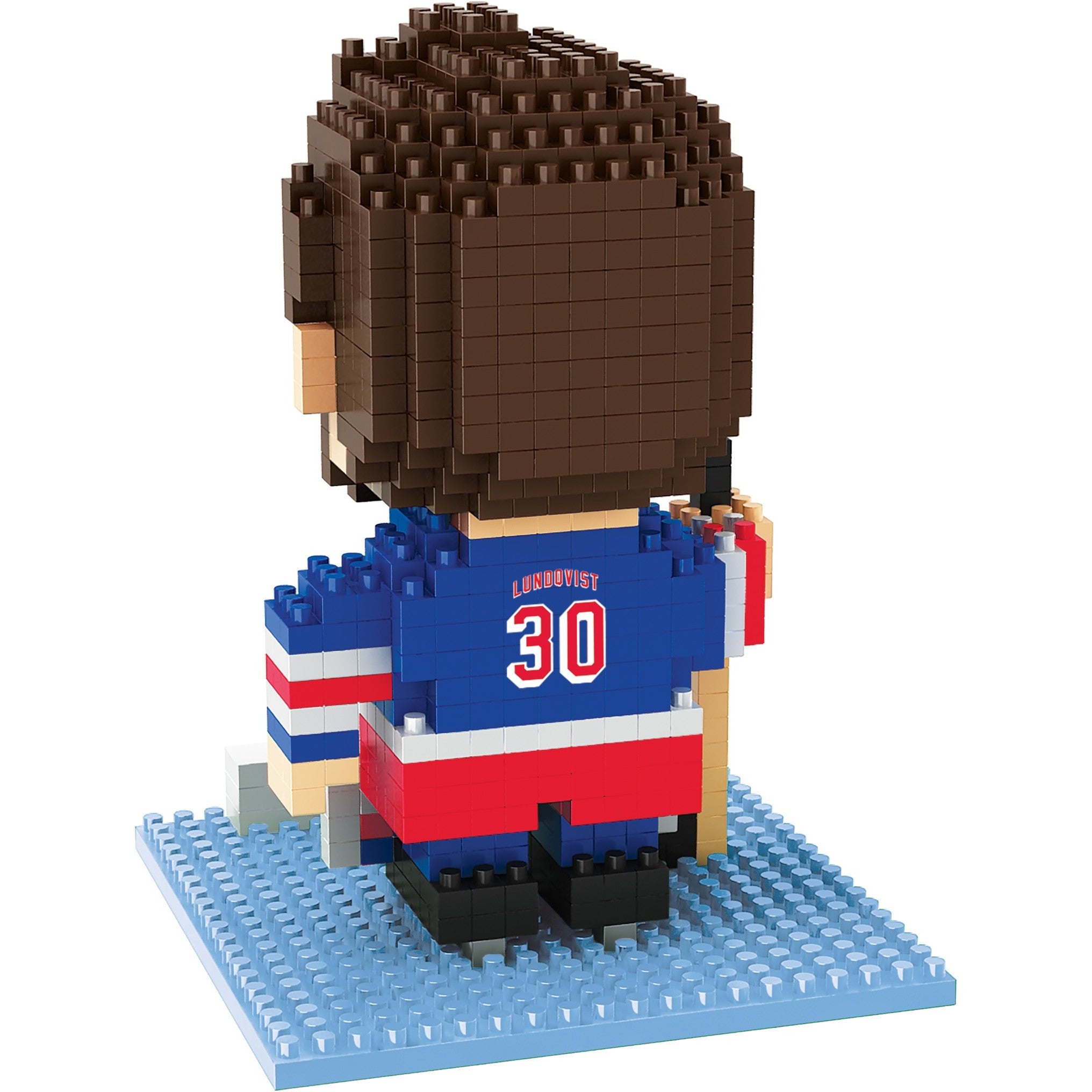NHL New York Rangers Henrik Lundqvist #30 BRXLZ 3-D Puzzle 439 Pieces