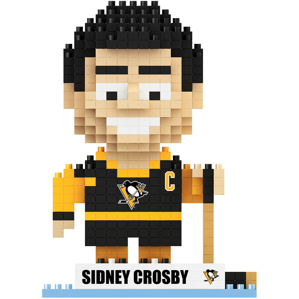 NHL Pittsburgh Penguins Sidney Crosby #87 BRXLZ 3-D Puzzle 423 Pieces