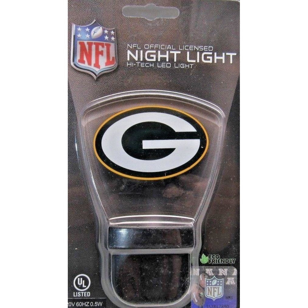 NFL Hi-Tech LED Night Light Made by Authentic Street Signs