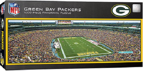 NFL Green Bay Packers Panoramic 1000pc Puzzle by Masterpieces Puzzles