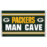 NFL 3' x 5' Team Man Cave Flag Green Bay Packers