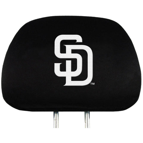 MLB San Diego Padres  Headrest Cover Embroidered Set of 2 by Team ProMark