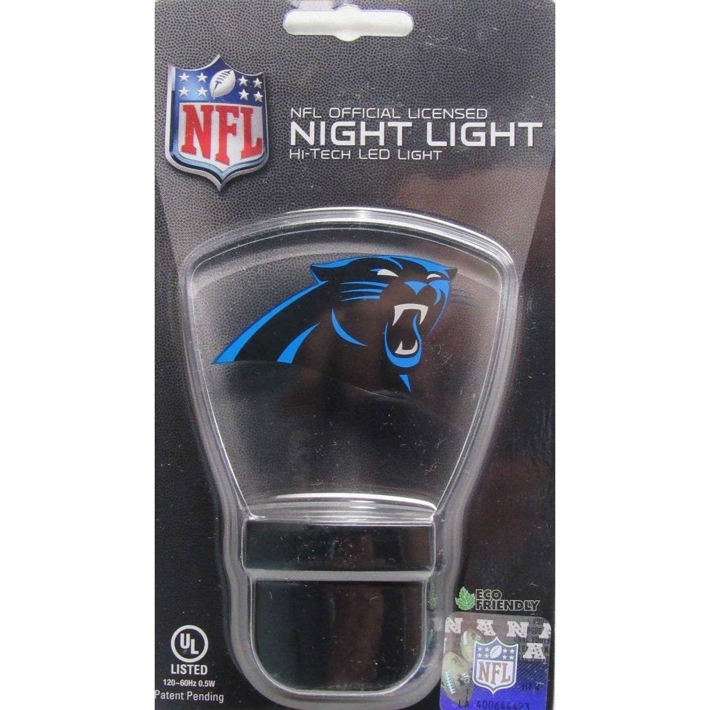 NFL Hi-Tech LED Night Light Made by Authentic Street Signs