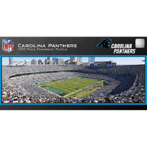 NFL Carolina Panthers Panoramic 1000pc Puzzle by Masterpieces Puzzles