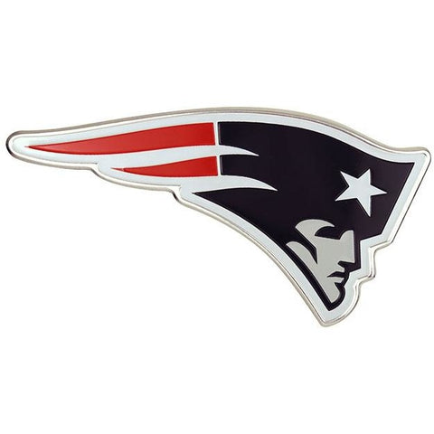 NFL New England Patriots 3-D Color Logo Auto Emblem By Team ProMark