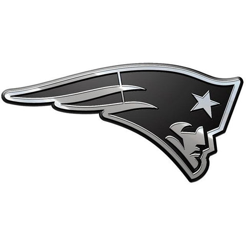 NFL New England Patriots 3-D Chrome Heavy Metal Emblem By Team ProMark