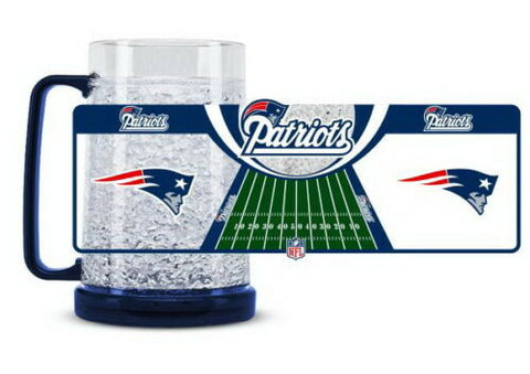 NFL New England Patriots 16oz Crystal Freezer Mug by Duck House