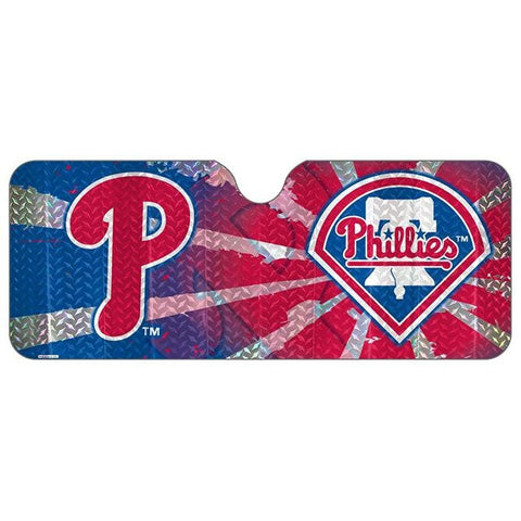 MLB Philadelphia Phillies Automotive Sun Shade Universal Size Team ProMark