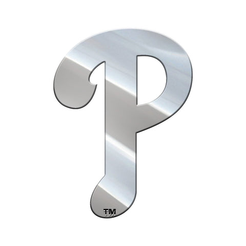 MLB Philadelphia Phillies 3-D Chrome Heavy Metal Emblem By Team ProMark