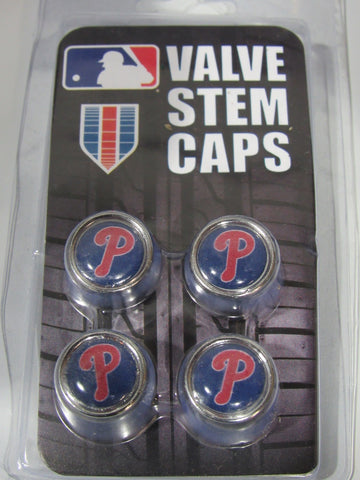 MLB Philadelphia Phillies Chrome Tire Valve Stem Caps by WinCraft