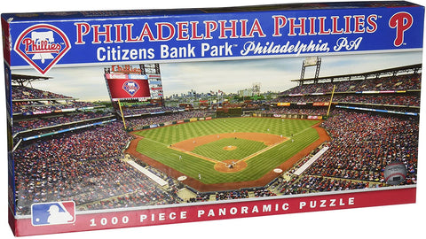 MLB Philadelphia Phillies Panoramic 1000pc Puzzle by Masterpieces Puzzles