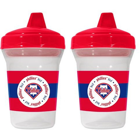 MLB Philadelphia Phillies Toddlers Sippy Cup 5 oz. 2-Pack by baby fanatic