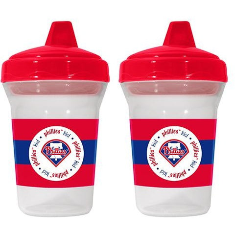 MLB Philadelphia Phillies Toddlers Sippy Cup 5 oz. 2-Pack by baby fanatic