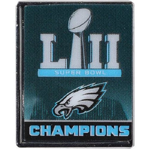 Philadelphia Eagles and Super Bowl LII Champion Logo Collector Pin WinCraft