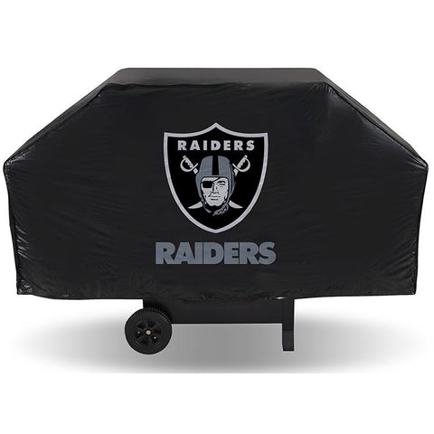 NFL Oakland Raiders 68 Inch Vinyl Economy Gas / Charcoal Grill Cover