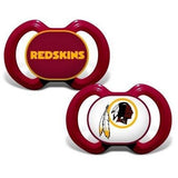 NFL Pacifiers Set of 2 Images Color Shield on Card by baby fanatic