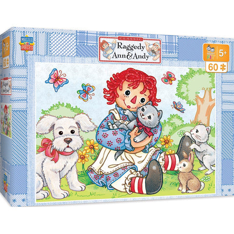 Raggedy Ann & Andy Best Friends 60 pc Puzzle 14"X19" Masterpieces #11821