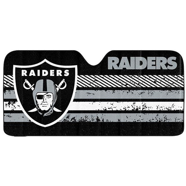 NFL Oakland Raiders Automotive Sun Shade Universal Size by Team ProMark
