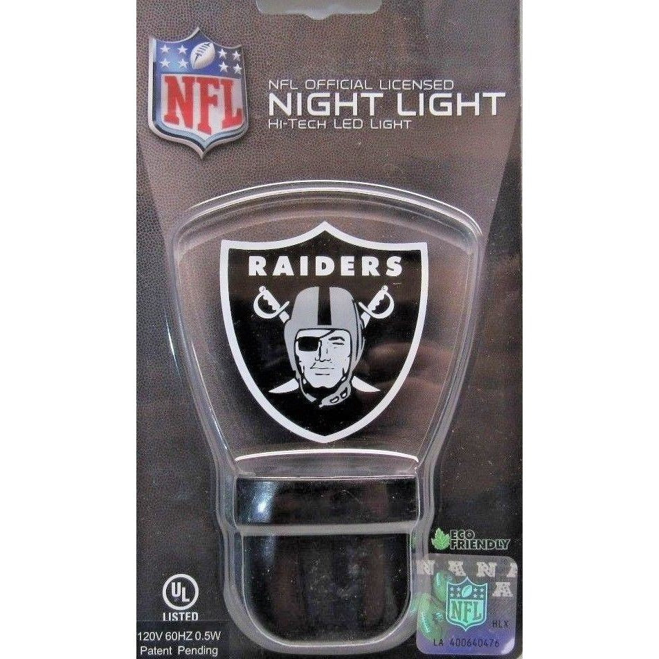 NFL Hi-Tech LED Night Light Made by Authentic Street Signs