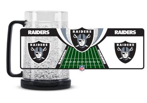 NFL Oakland Raiders 16oz Crystal Freezer Mug by Duck House