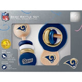 NFL Real Wood Baby Rattles (2-Pack) by MasterPieces Puzzle Co.