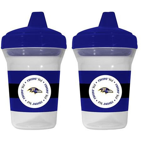 NFL Baltimore Ravens Toddlers Sippy Cup 5 oz. 2-Pack by baby fanatic