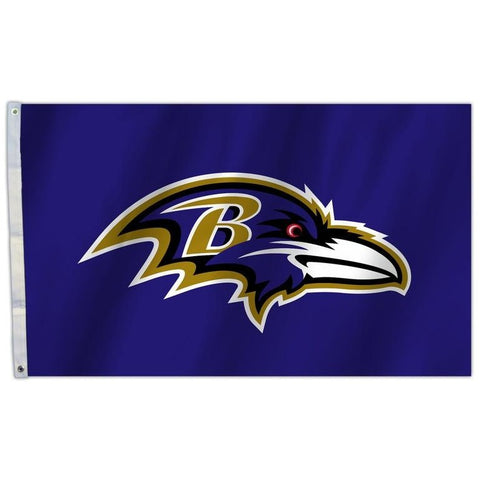 NFL 3' x 5' Team All Pro Logo Flag Baltimore Ravens by Fremont Die