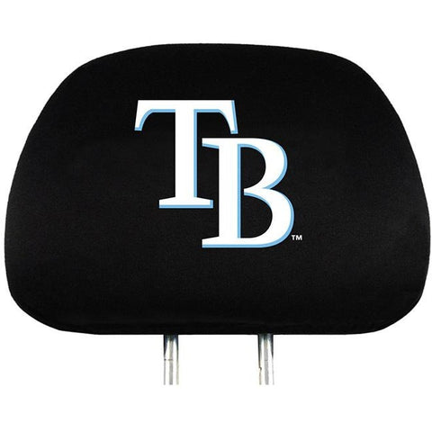 MLB Tampa Bay Rays HeadRest Covers Set of 2 Embroidered Logo ProMark