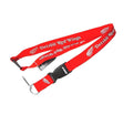 NHL Detroit Red Wings Red Lanyard Detachable Buckle 23" L 3/4" W by Aminco