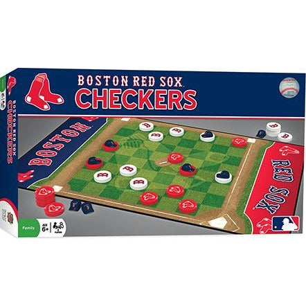 MLB Boston Red Sox Checkers Game by Masterpieces Puzzles Co.