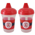 MLB Boston Red Sox Toddlers Sippy Cup 5 oz. 2-Pack by baby fanatic