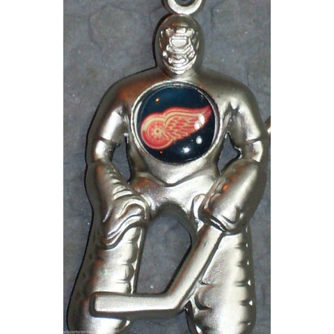 NHL Detroit Red Wings Hockey Player Key Chain Logo on Chest CONCORD Ind.