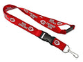 MLB Cincinnati Reds Red Lanyard Detachable Buckle 23"L 3/4"W by Aminco
