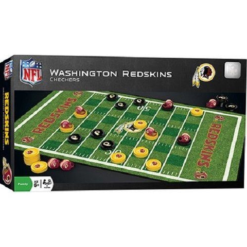 NFL Washington Redskins Checkers Game by Masterpieces Puzzles Co.