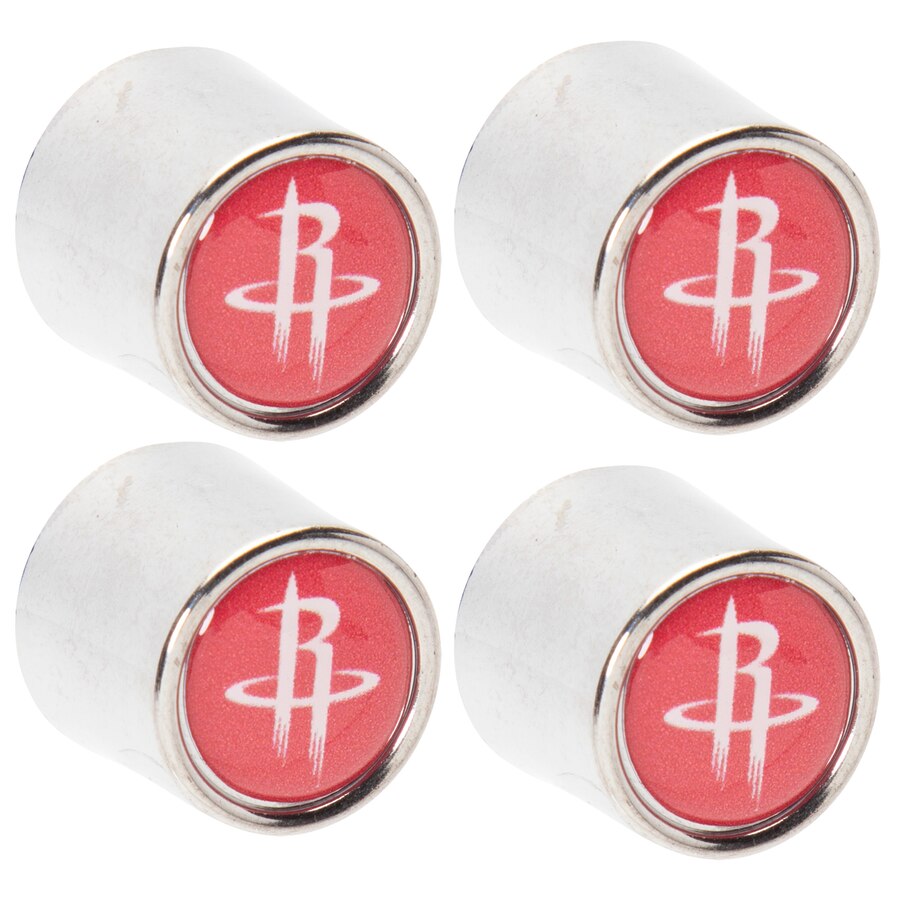 NBA Houston Rockets Chrome Tire Valve Stem Caps by WinCraft