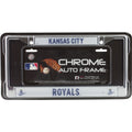 MLB Chrome License Plate Frame Kansas City Royals Thin Raised Letters