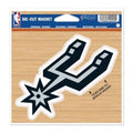 NBA San Antonio Spurs Logo on 4 inch Auto Magnet by WinCraft