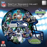 NFL Helmet Shaped 500 pc Jigsaw Puzzle by Masterpieces Puzzles Co