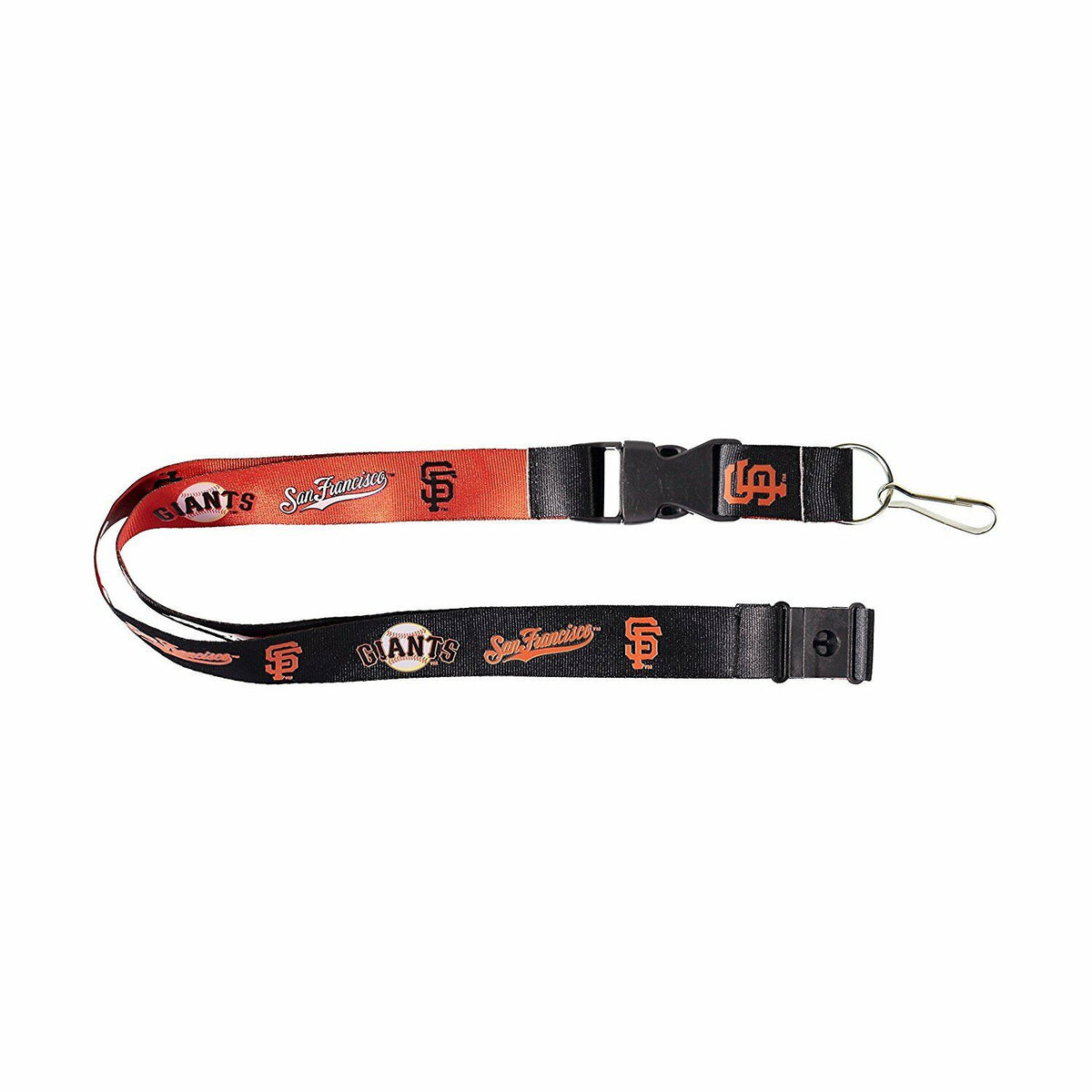MLB San Francisco Giants Reversible Lanyard Keychain 23″ Long 3/4″ Wide by Aminco