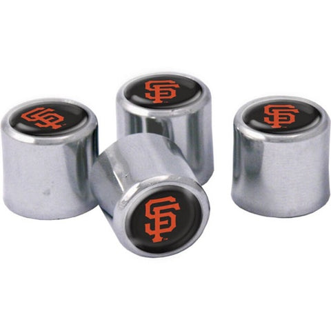 MLB San Francisco Giants Chrome Tire Valve Stem Caps by WinCraft