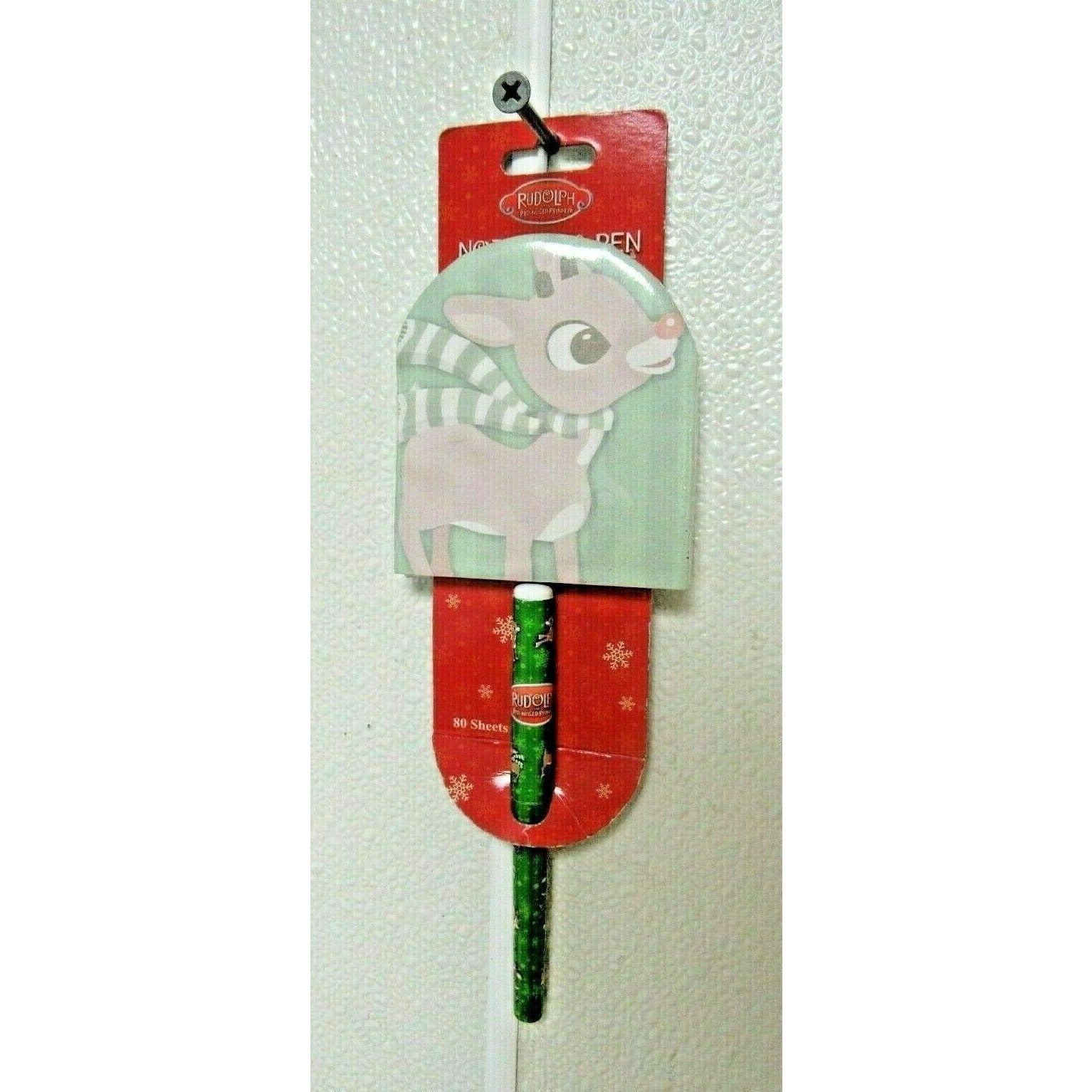 Rudolph the Red Nosed Reindeer Memo Pad and Pen 3.5″ x 3.25″