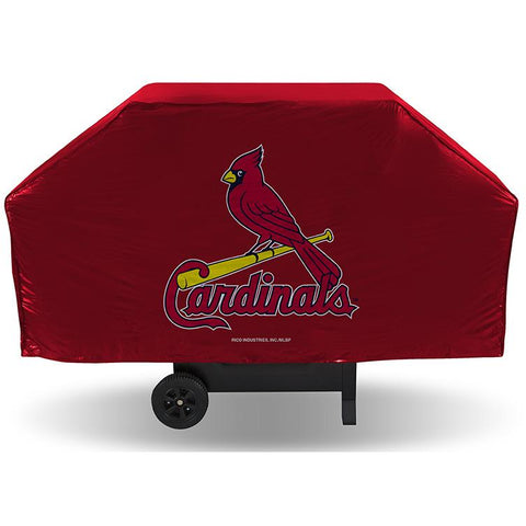 MLB St. Louis Cardinals 68 Inch Red Vinyl Economy Gas / Charcoal Grill Cover