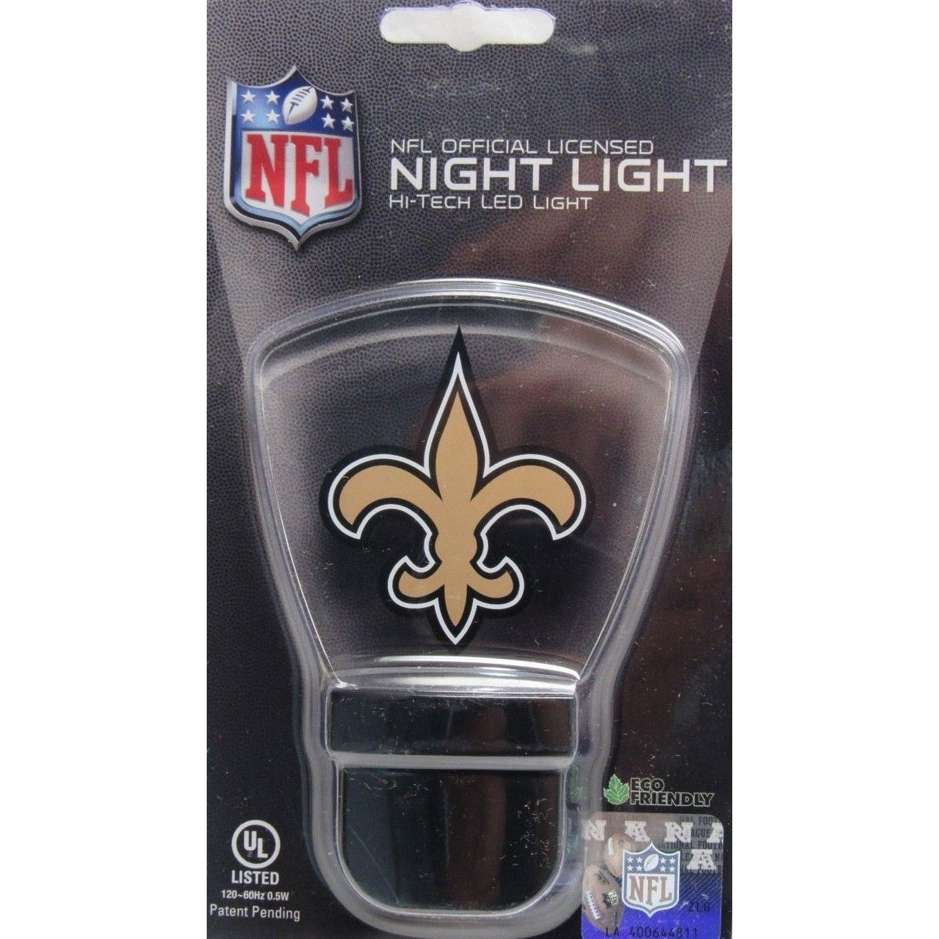 NFL Hi-Tech LED Night Light Made by Authentic Street Signs