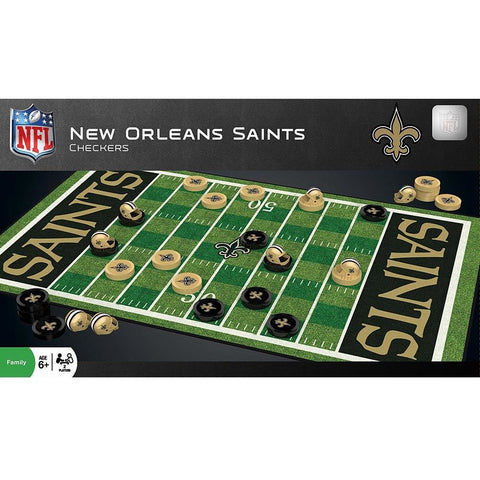 NFL New Orleans Saints Checkers Game by Masterpieces Puzzles Co.