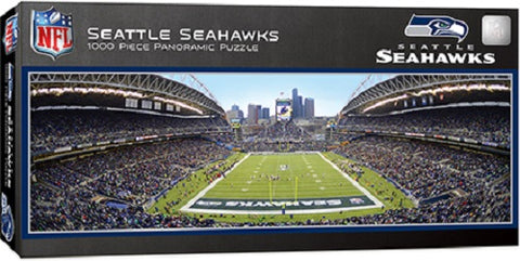 NFL Seattle Seahawks Panoramic 1000pc Puzzle by Masterpieces Puzzles