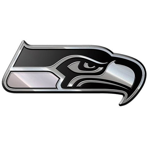 NFL Seattle Seahawks 3-D Chrome Heavy Metal Emblem By Team ProMark