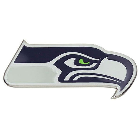 NFL Seattle Seahawks 3-D Color Logo Auto Emblem By Team ProMark